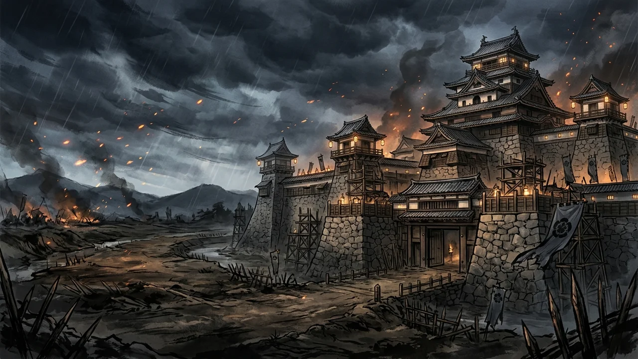 Fortaleza feudal japonesa